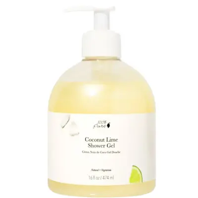 100% pure Coconut Lime Shower Gel (236 ml)