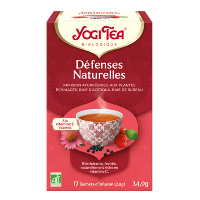 Yogi Tea Organic Infusion Natural Defenses 17 Sachets