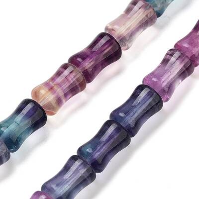 Natural Colorful Fluorite Beads Strands
