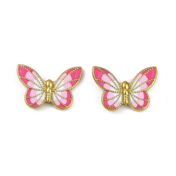 304 Stainless Steel Enamel Beads