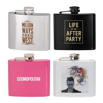 50 Customized 5 oz Stainless Steel Hip Flask