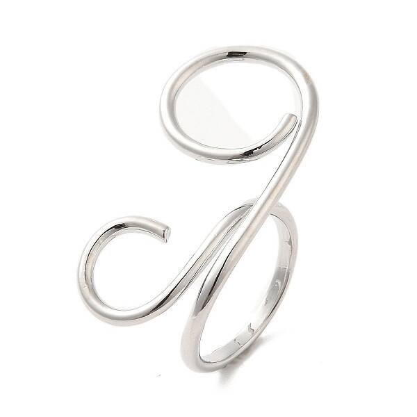 Brass Wire Open Cuff Rings