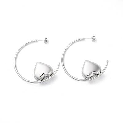 Non-Tarnish 304 Stainless Steel Stud Earrings