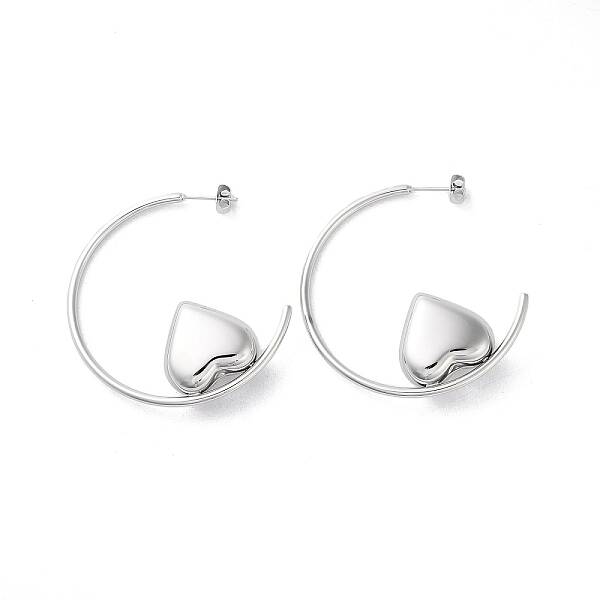 Non-Tarnish 304 Stainless Steel Stud Earrings