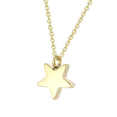 Star Stainless Steel Pendant Necklace