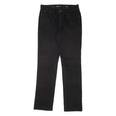 LEVI'S Classic Rise Womens Jeans Black Regular Straight Denim W29 L32