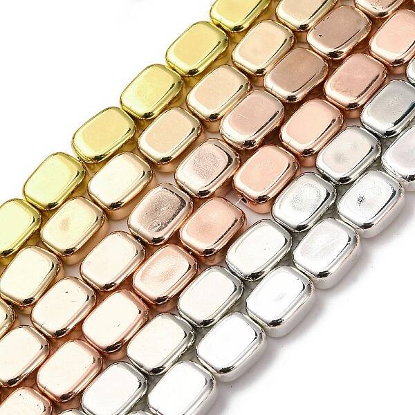 Electroplate Glass Beads Strands