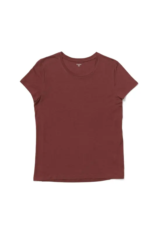 W's Tree Tee | Color: Terra Red | Size: S