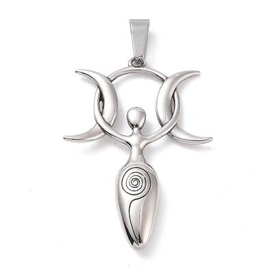 304 Stainless Steel Manual Polishing Big Pendants