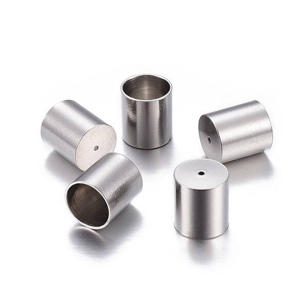 Tarnish Resistant 201 Stainless Steel Cord Ends