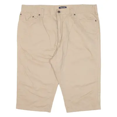 NAUTICA Cut-off Mens Casual Shorts Beige XL W38