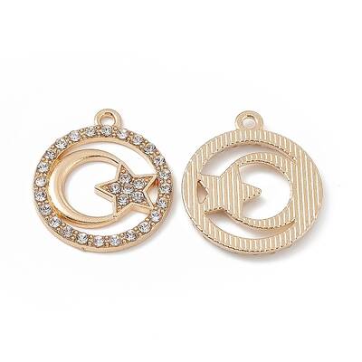 Alloy Crystal Rhinestone Pendants