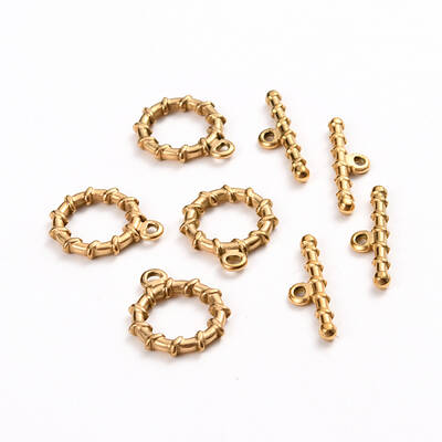 Ion Plating(IP) 304 Stainless Steel Toggle Clasps