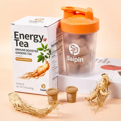 SAIPIN -Ginseng Power - Freeze-Dried Pure Ginseng Tea for Immune Support & Mental Stamina - No Sugar Non-GMO Herbal Beverage ...