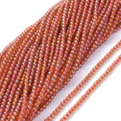 Electroplate Glass Beads Strands