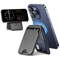 Mag-Safe Wallet Magnetic Wallet for iPhone Lightweight Magnetic Phone Wallet Stand Adjustable Leather Magnetic Card Holder fo...