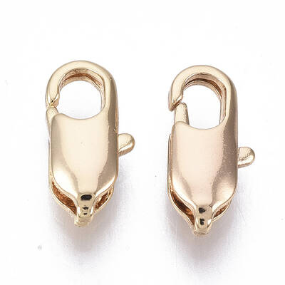 Brass Lobster Claw Clasps