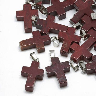Natural Red Jasper Pendants