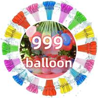 Water Balloons 999 Pack Water Balloons Quick Fill for Kids Girls Boys  Adult, Swimming Pool Outdoor  Water Fight Game, Summer...