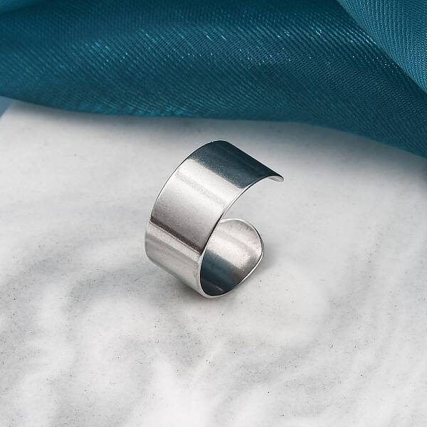 304 Stainless Steel Open Cuff Rings