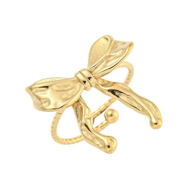 Ion Plating(IP) 304 Stainless Steel Open Cuff Rings for Women