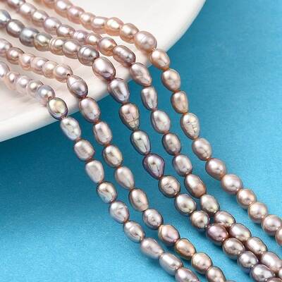 Natural Cultured Freshwater Pearl Beads Strands