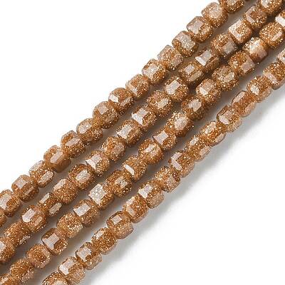 Synthetic Goldstone Beads Strands