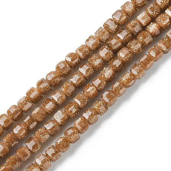 Synthetic Goldstone Beads Strands