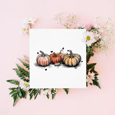 Pumpkin Greeting Card
