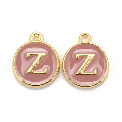 Golden Plated Alloy Enamel Charms