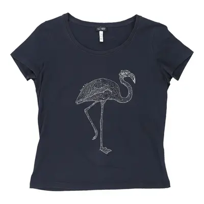 Armani Jeans Graphic T-Shirt - XL Navy Cotton | Size: x-large