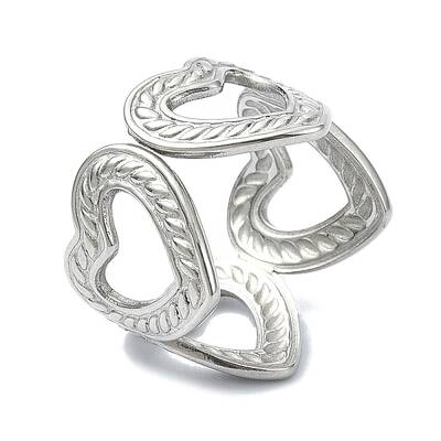 304 Stainless Steel Cuff Rings