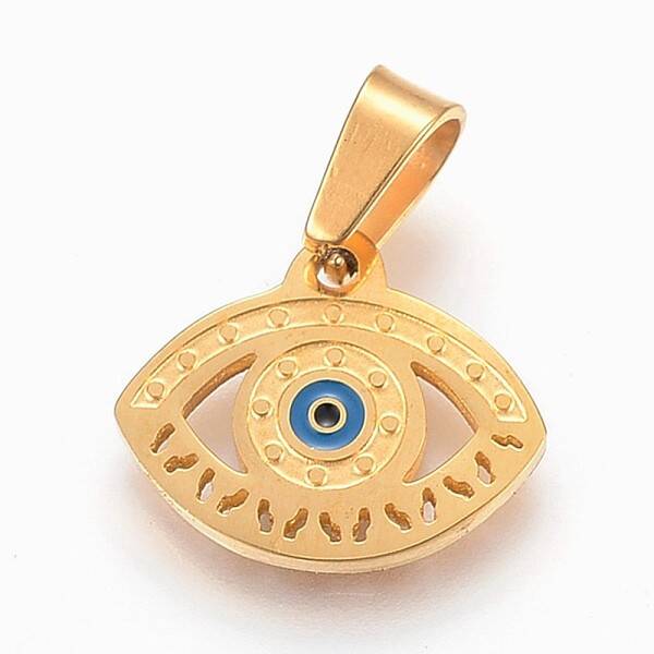Ion Plating(IP) 304 Stainless Steel Enamel Pendants