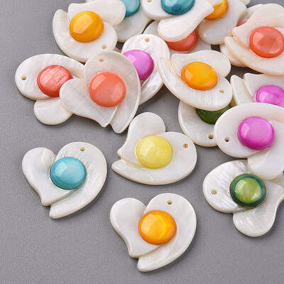 Natural Freshwater Shell Pendants