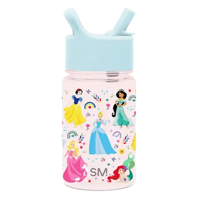 Simple Modern Kids Summit Plastic Water Bottle with Leak Proof Straw Lid 12oz - BPA-Free, Reusable, Durable for Toddlers