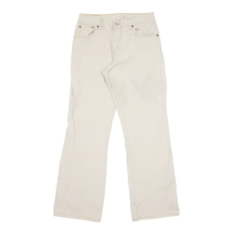 LEVI'S 550 Jeans Beige Denim Regular Bootcut Womens W29 L29