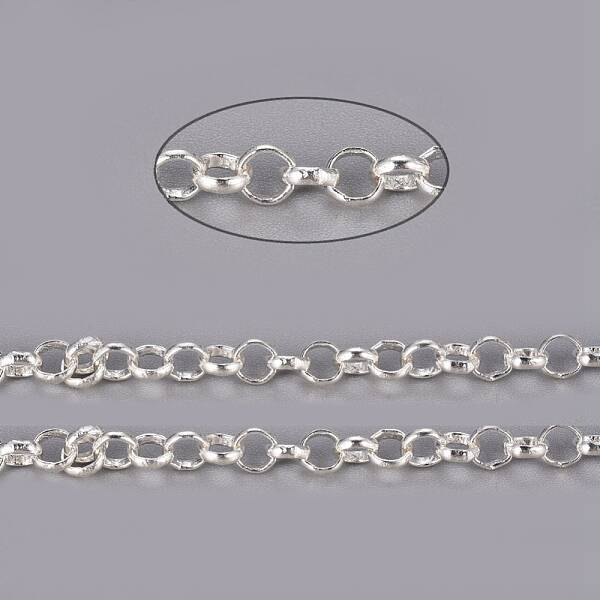 Brass Rolo Chains