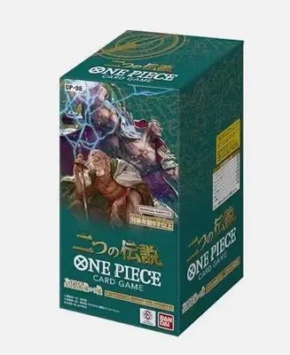 Bandai One Piece TCG Two Legends OP-08 Booster Box Japanese 24 Packs 360 Cards Hobby Trading Cards