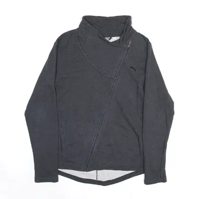 PUMA Sport Grey Track Jacket Womens M