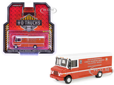 2019 Step Van Dallas Regional Urban Search & Rescue - Dallas Fire Department Texas Red with White Top H.D. Trucks Series 25 1...