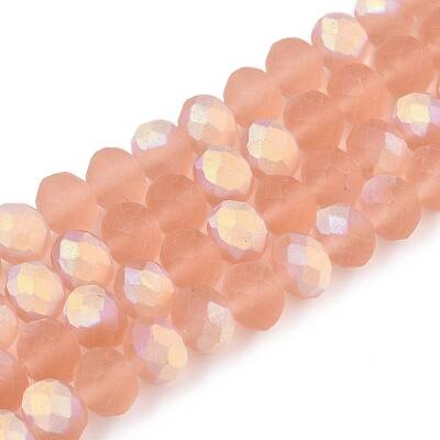 Transparent Glass Beads Strands