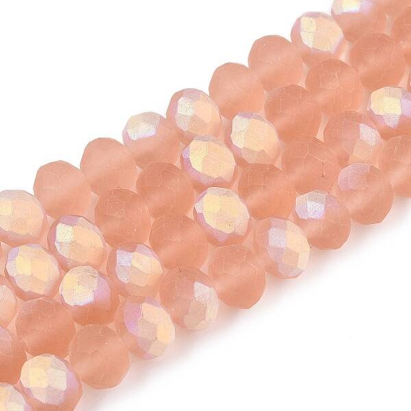 Transparent Glass Beads Strands