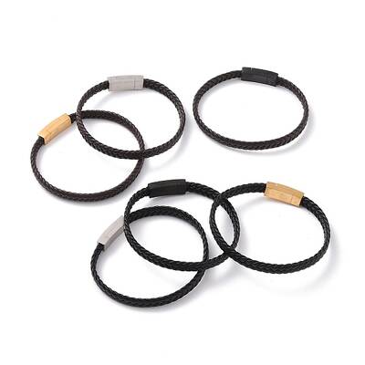 Microfiber Braided Cord Bracelets