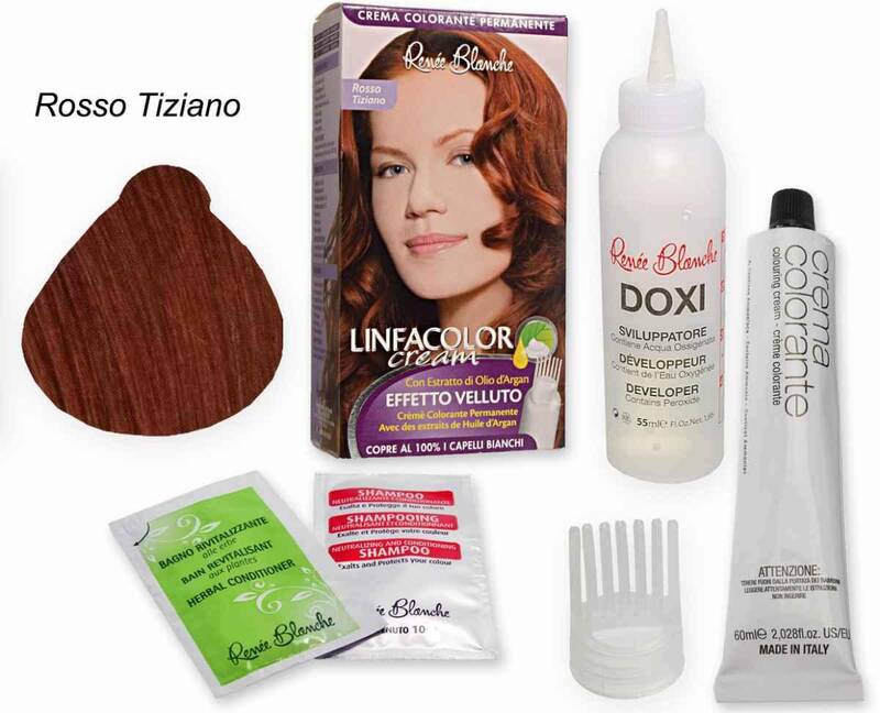 Linfacolor Crema Rosso Tiziano