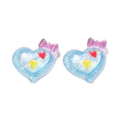 Transparent Epoxy Resin Decoden Cabochons