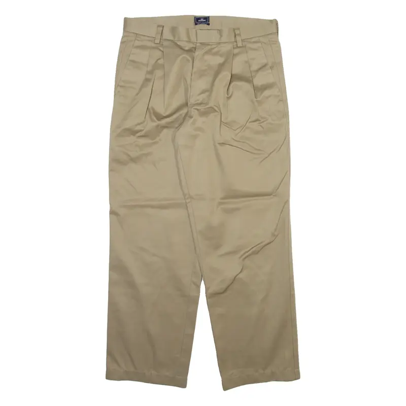 DOCKERS Mens Trousers Beige Relaxed Straight W34 L30