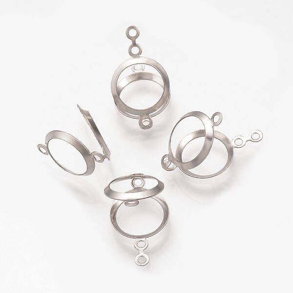 304 Stainless Steel Open Back Bezel