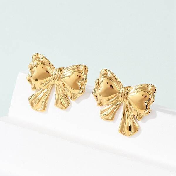 304 Stainless Steel Stud Earrings