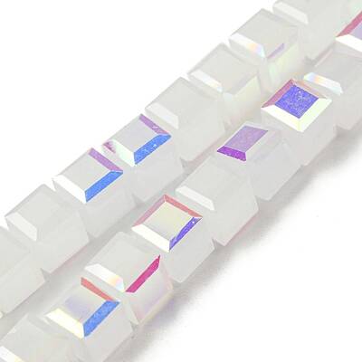 Electroplate Glass Beads Strands