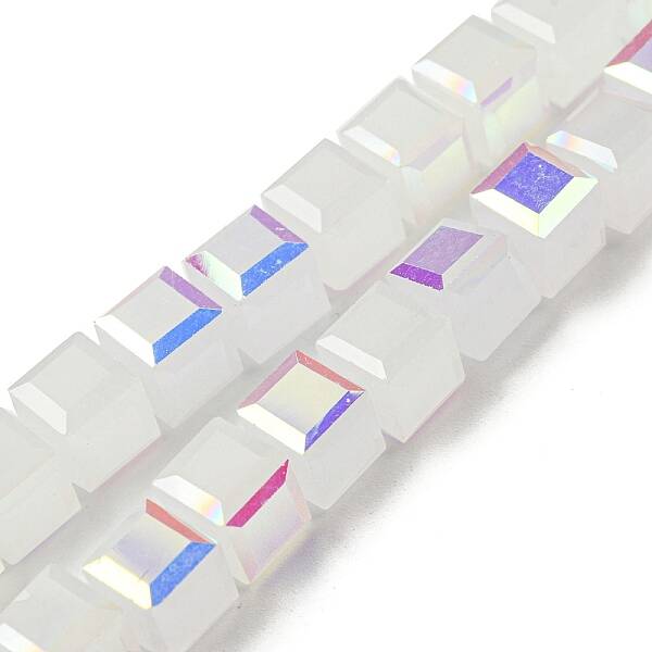 Electroplate Glass Beads Strands